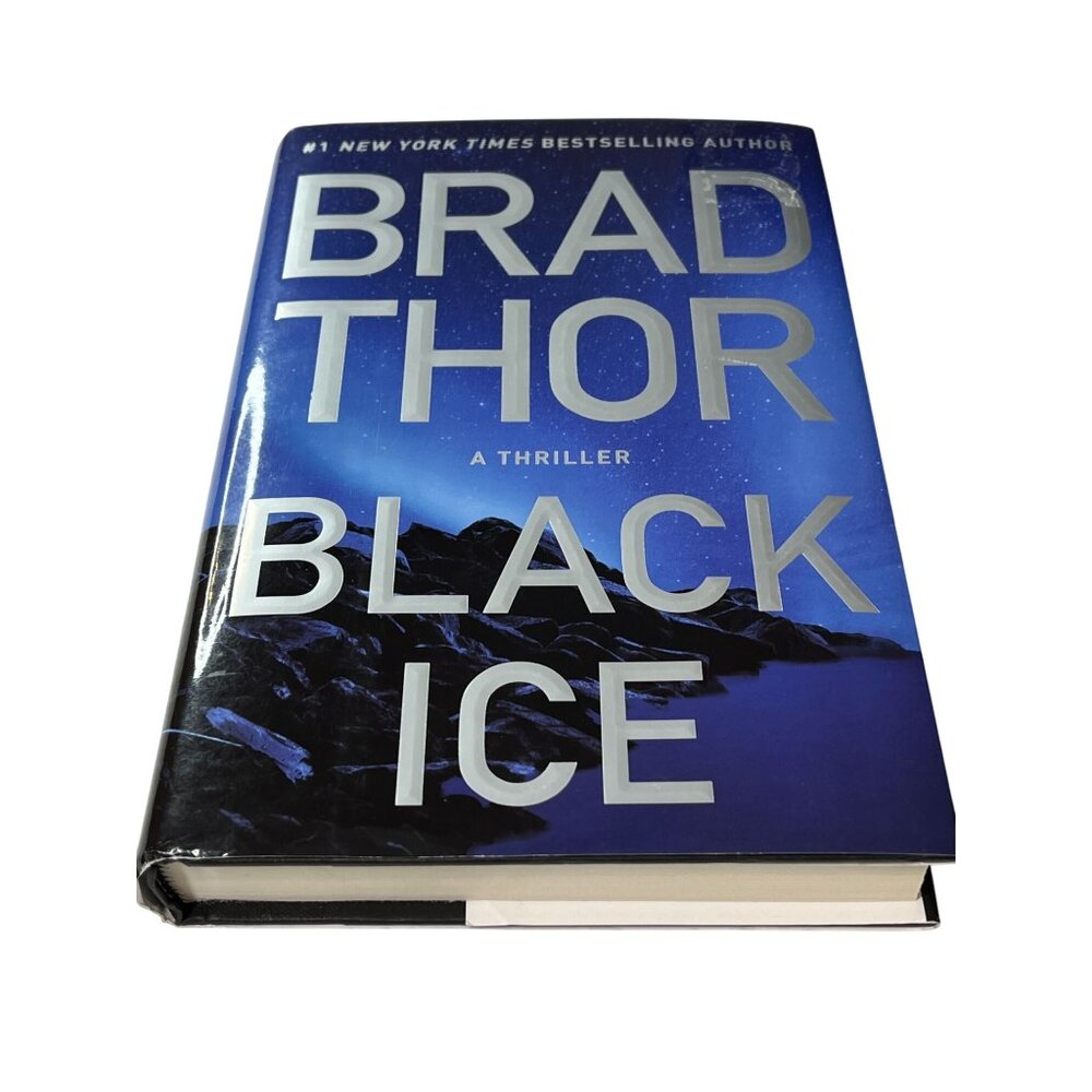 Black Ice Brad Thor Thriller Fiction Hardcover Book Espionage Novel
